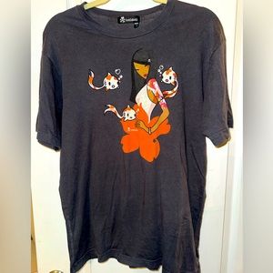 Tokidoki Koi Fish Beauty T-Shirt Size Large